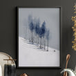Landscape Wall Art Nordic Snow Mountains & Winter Forest Prints | Set of 3