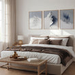 Landscape Wall Art Nordic Snow Mountains & Winter Forest Prints | Set of 3