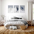 Landscape Wall Art Nordic Snow Mountains & Winter Forest Prints | Set of 3
