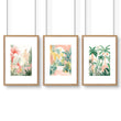 Large Canvas Wall Art For Living Room | Set of 3 Beach Decor Wall art Prints