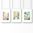 Large Canvas Wall Art For Living Room | Set of 3 Beach Decor Wall art Prints