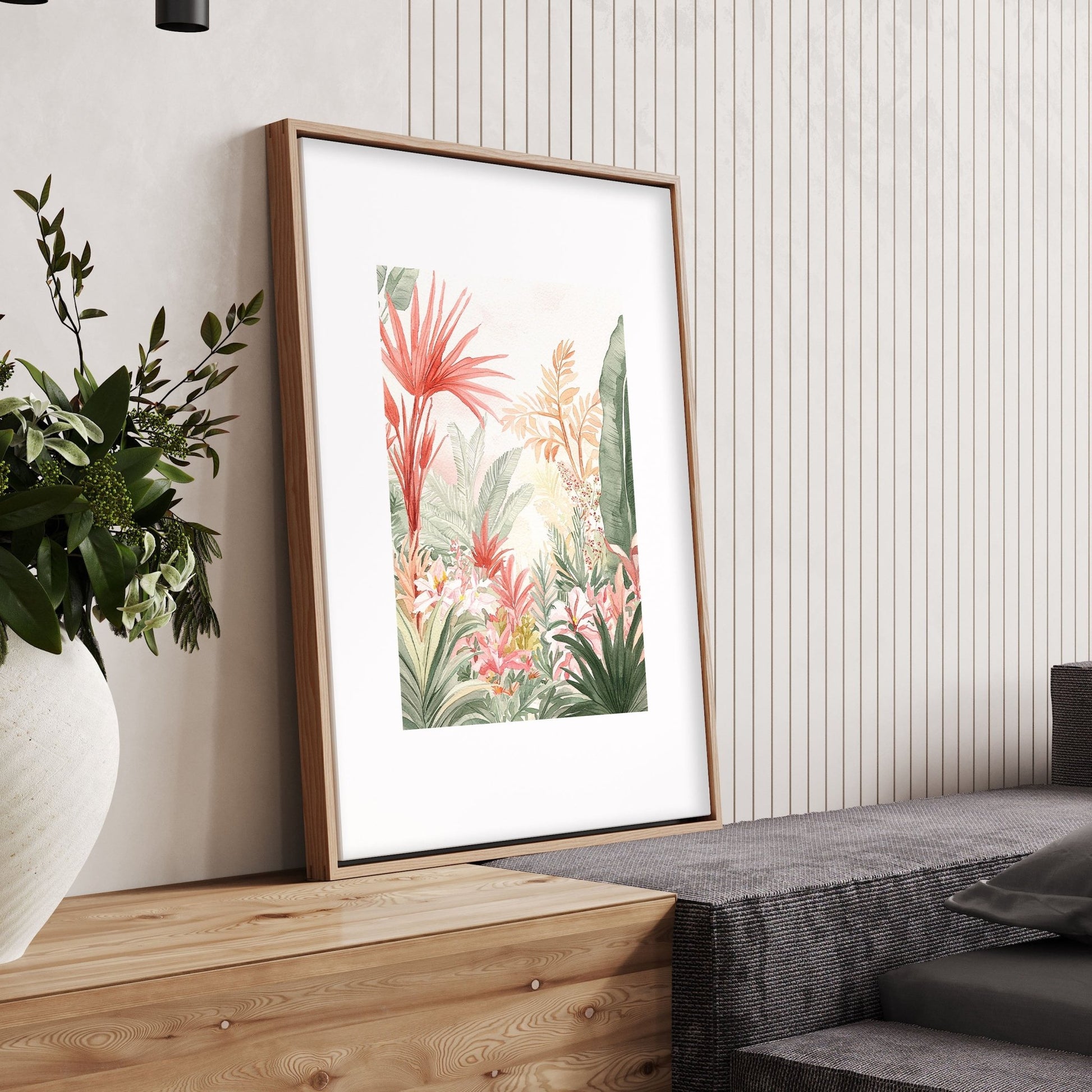 Large Canvas Wall Art For Living Room | Set of 3 Beach Decor Wall art Prints