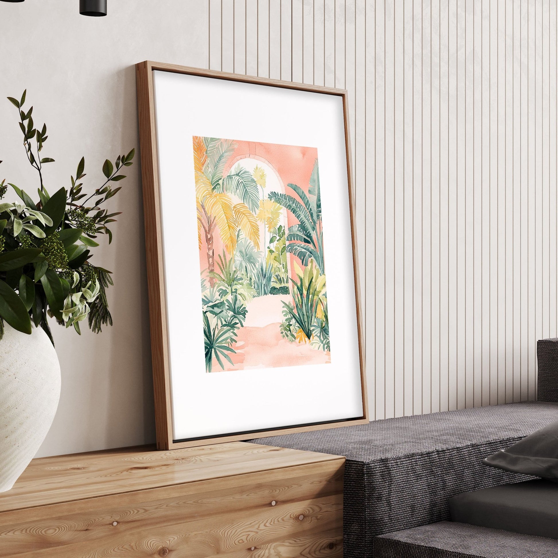 Large Canvas Wall Art For Living Room | Set of 3 Beach Decor Wall art Prints