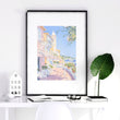 Large Framed Wall Paintings | Set of 3 Beach Decor Wall art Prints