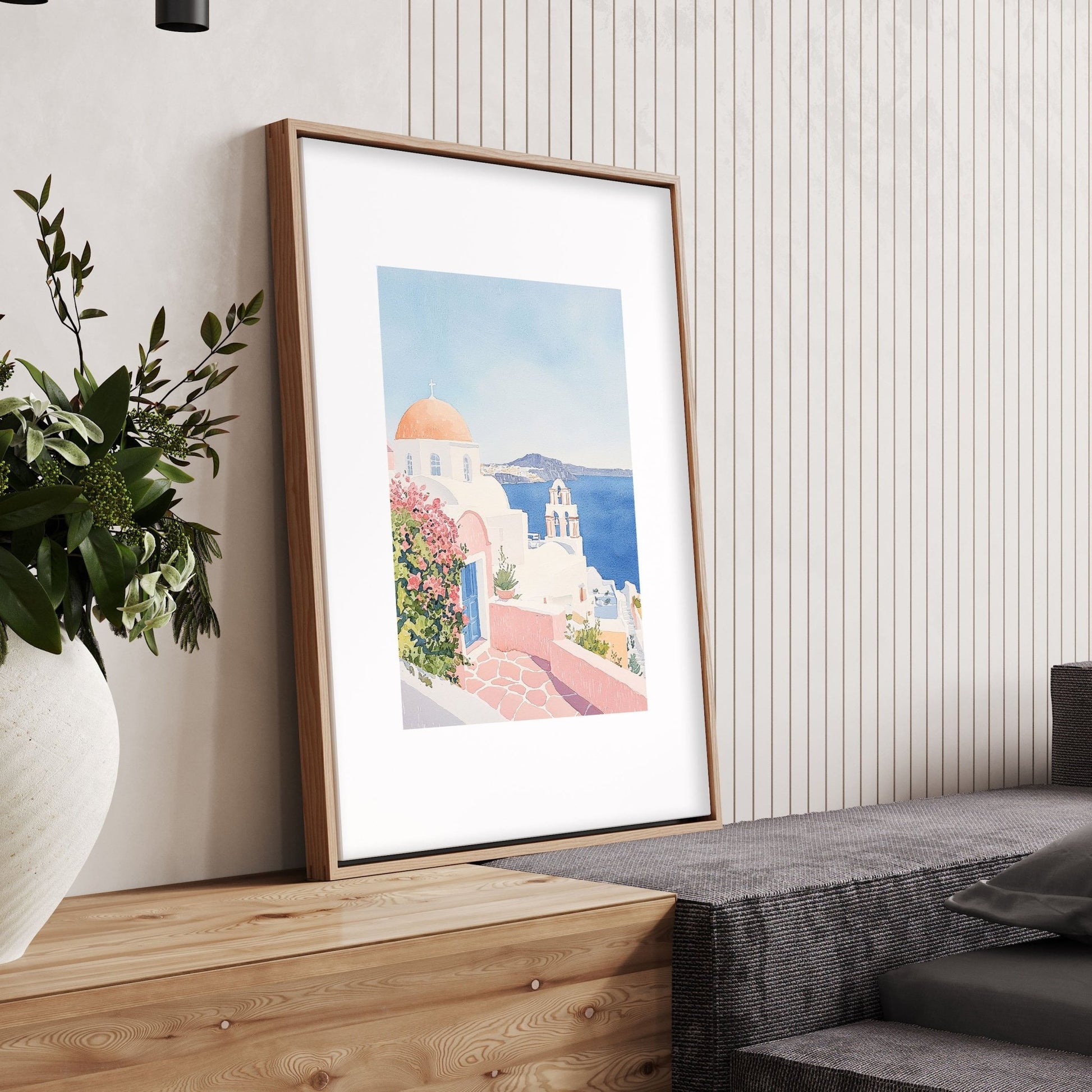 Large Living Room Canvas Art | Set of 3 Beach Decor Wall art Prints