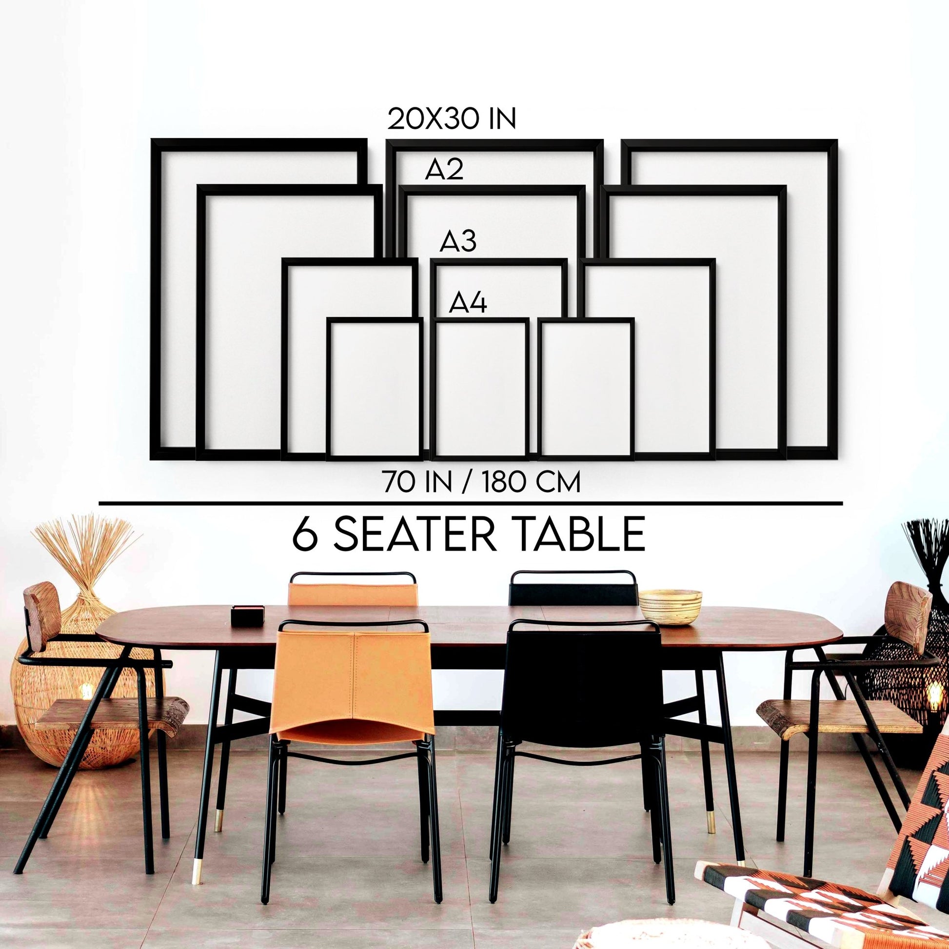 Large Picture Living Room | Set of 3 African Wildlife Wall art Prints