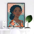 Large Pictures For Walls | Set of 3 Boho Women Wall art Prints