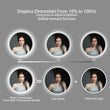 Large Round LED Bathroom Vanity Mirror Anti - Fog with Brighter Lights for Makeup Wall Mount Smart Touch