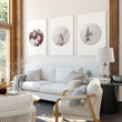 Large Wall Paintings For Living Room | Set of 3 wall art prints