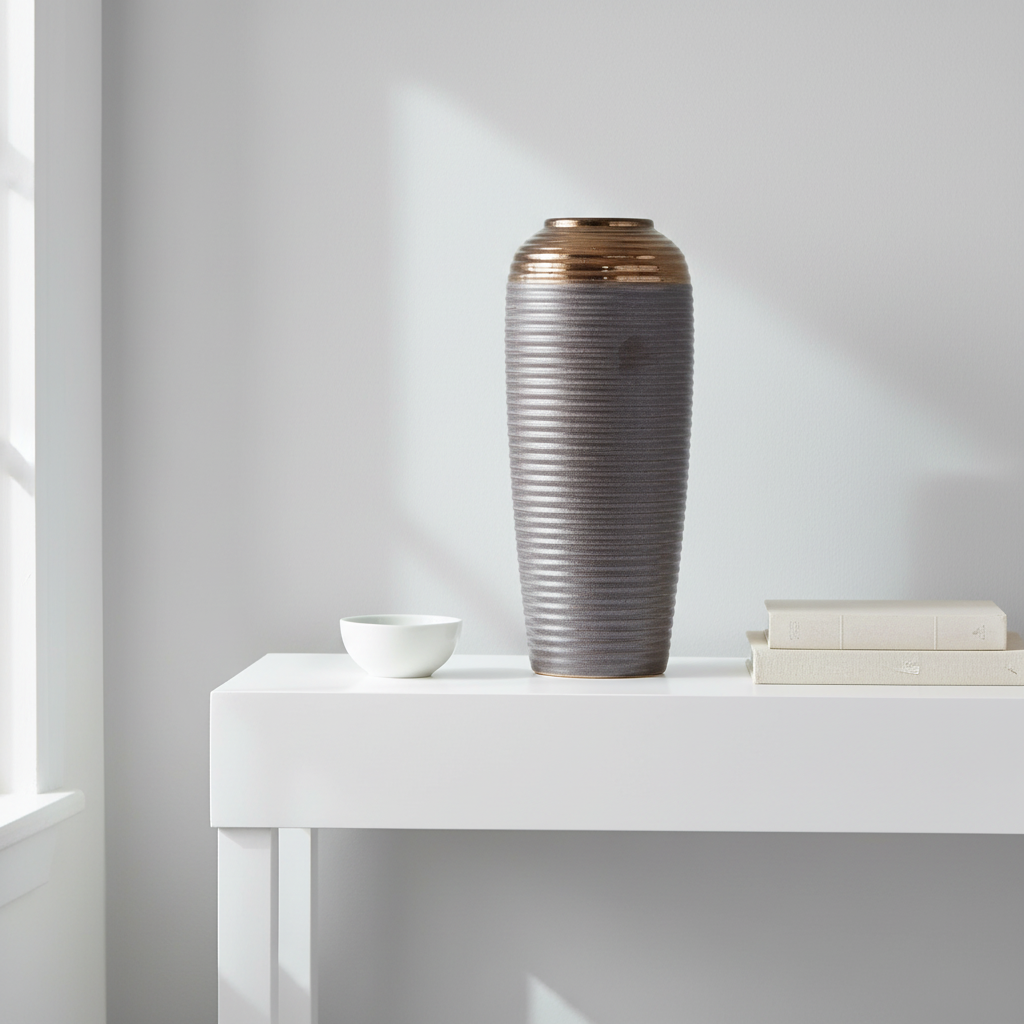 Zamak Large Ceramic Vase
