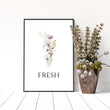 Laundry Room Decor Ideas | Set of 2 wall art prints