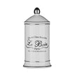 Le Bain White Ceramic Cotton Bud Storage Jar
