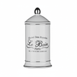 Le Bain White Ceramic Cotton Bud Storage Jar