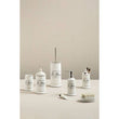 Le Bain White Ceramic Cotton Bud Storage Jar