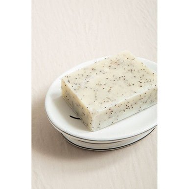 Le Bain White Ceramic Soap Dish