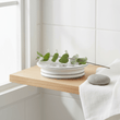 Le Bain White Ceramic Soap Dish