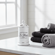 Le Bain White Ceramic Toothbrush Holder