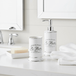 Le Bain White Ceramic Tumbler