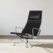 Lemos Swivel Lounge Chair With Pillow & Footstool