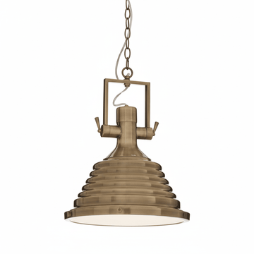 Lexington Medium Antique Brass Pendant Light
