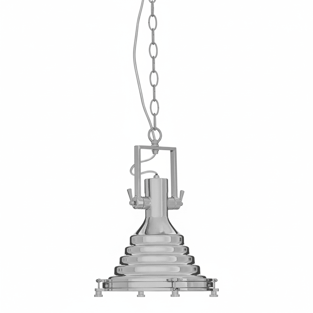 Lexington Small Chrome Pendant Light