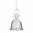 Lexington Large Chrome Plain Pendant Light