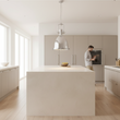 Lexington Large Chrome Plain Pendant Light
