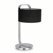 Leyna Black and Chrome Table Lamp