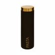 Liberty Black Enamel Pasta Canister With Gold Lid