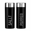 Liberty Black Enamel Salt And Pepper Set