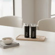 Liberty Black Enamel Salt And Pepper Set