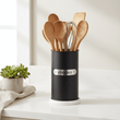 Liberty Black Enamel Utensil Holder