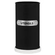 Liberty Black Enamel Utensil Holder