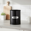 Liberty Black Enamel Bread Bin