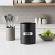 Liberty Black Enamel Bread Bin
