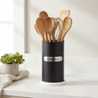 Liberty Black Enamel Utensil Holder