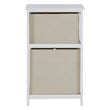 Lindo 2 Natural Fabric Drawers Cabinet