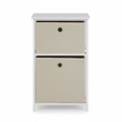 Lindo 2 Natural Fabric Drawers Cabinet