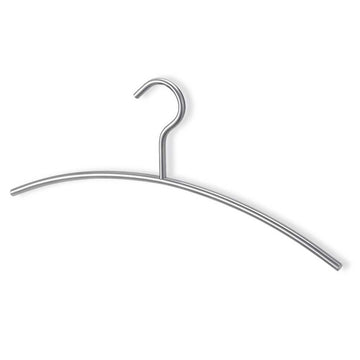 Lindos Premium Brushed Steel Coat Hanger - Professional Grade