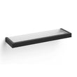 Linea Black Stainless Steel 46.5 cm Bathroom Shelf 40574