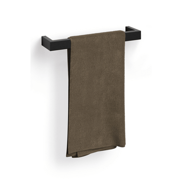 Linea Black Stainless Steel 46.5 cm Towel Rail 40577
