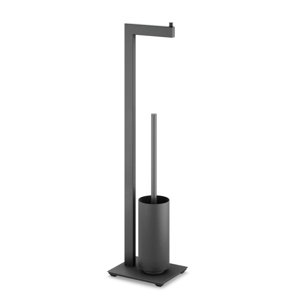 Linea Black Stainless Steel Toilet Butler 40572