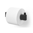 Linea Black Stainless Steel Toilet Roll Holder 40590