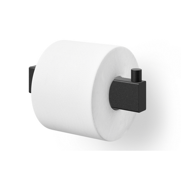 Linea Black Stainless Steel Toilet Roll Holder 40590