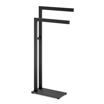 Linea Black Stainless Steel Towel Stand 40593