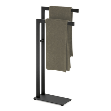 Linea Black Stainless Steel Towel Stand 40593