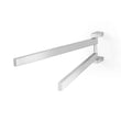 Linea Brushed Stainless Steel 44.5 cm Swivel Towel Rail 40380