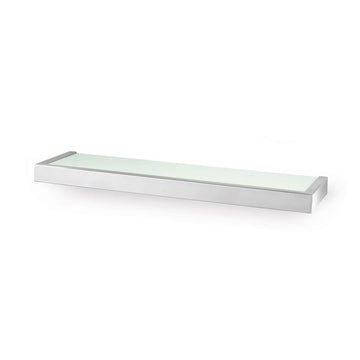 Linea Brushed Stainless Steel 46.5 cm Bathroom Shelf 40384