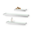 Linea Brushed Stainless Steel 46.5 cm Bathroom Shelf 40384