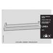 Linea Brushed Stainless Steel 61.5 cm Double Towel Rail 40393
